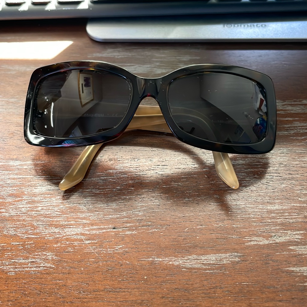 Miu Miu Smu 14g 3ak 3n1 135 Brown Leopard Print Sunglasses